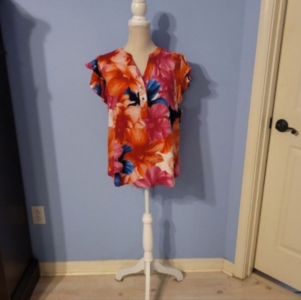 Tacera Small Womens Blouse